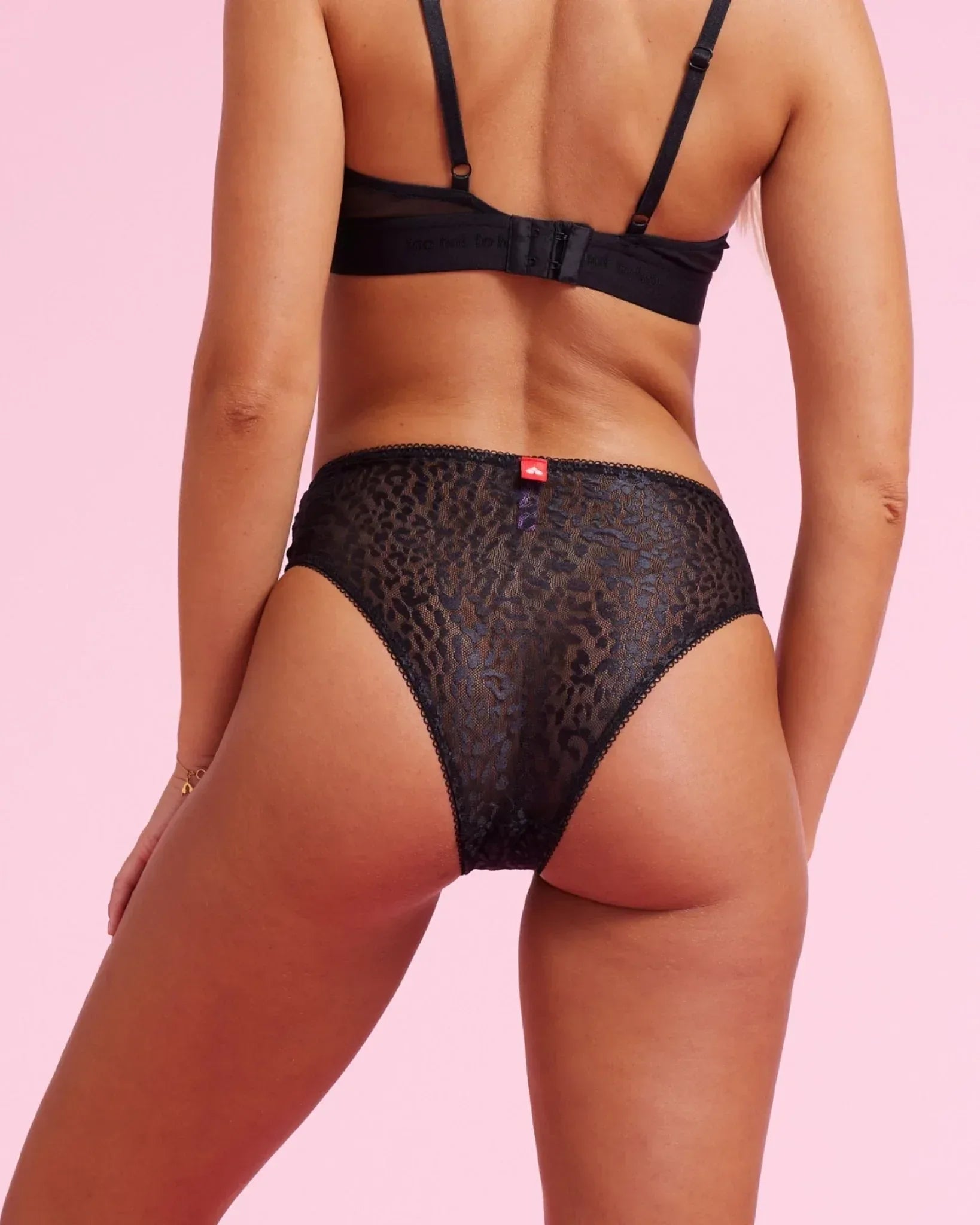 the-female-company-slip-luxury-mesh-unterw-sche-leo-schwarz-everyday-slip image 2