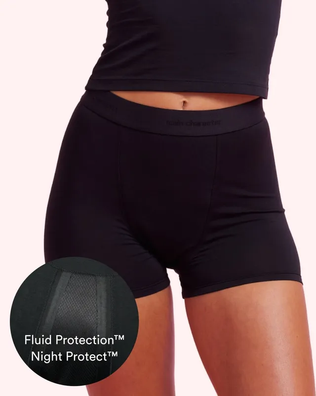 the-female-company-ultra-strong-sleep-shorts-periodenshorts-schwarz image 1