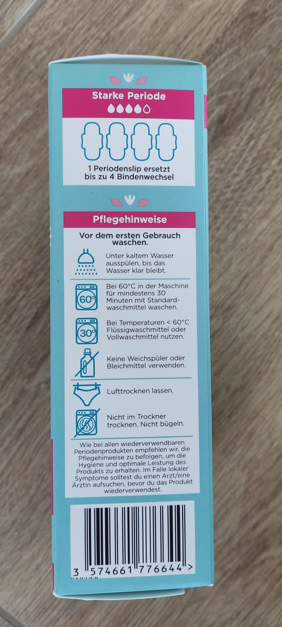 Trocken und bequem