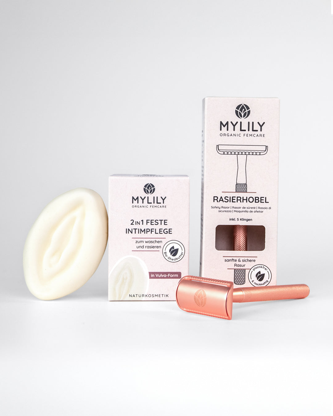 mylily-rasierpflege-set-ros-gold-rasierhobel-intim-waschst-ck image 1