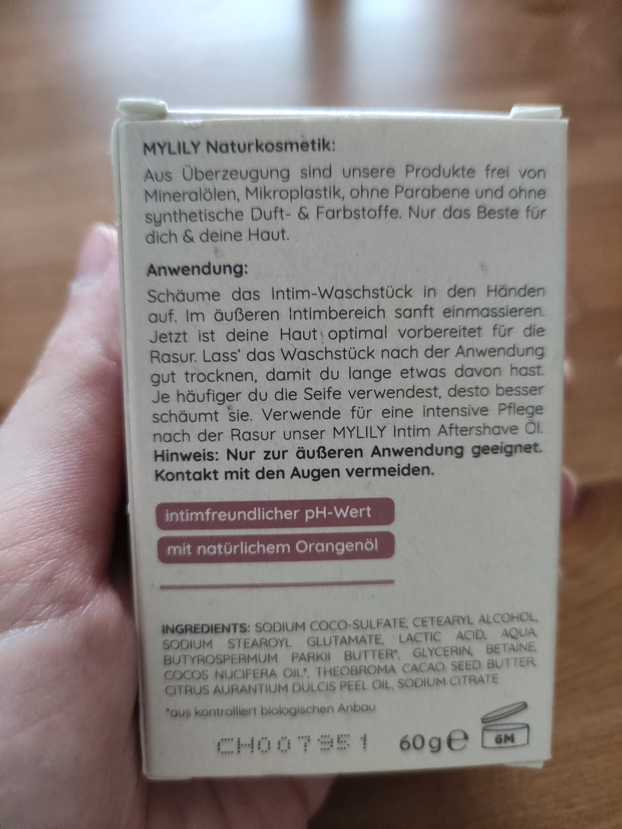 Mild und praktisch für Reise