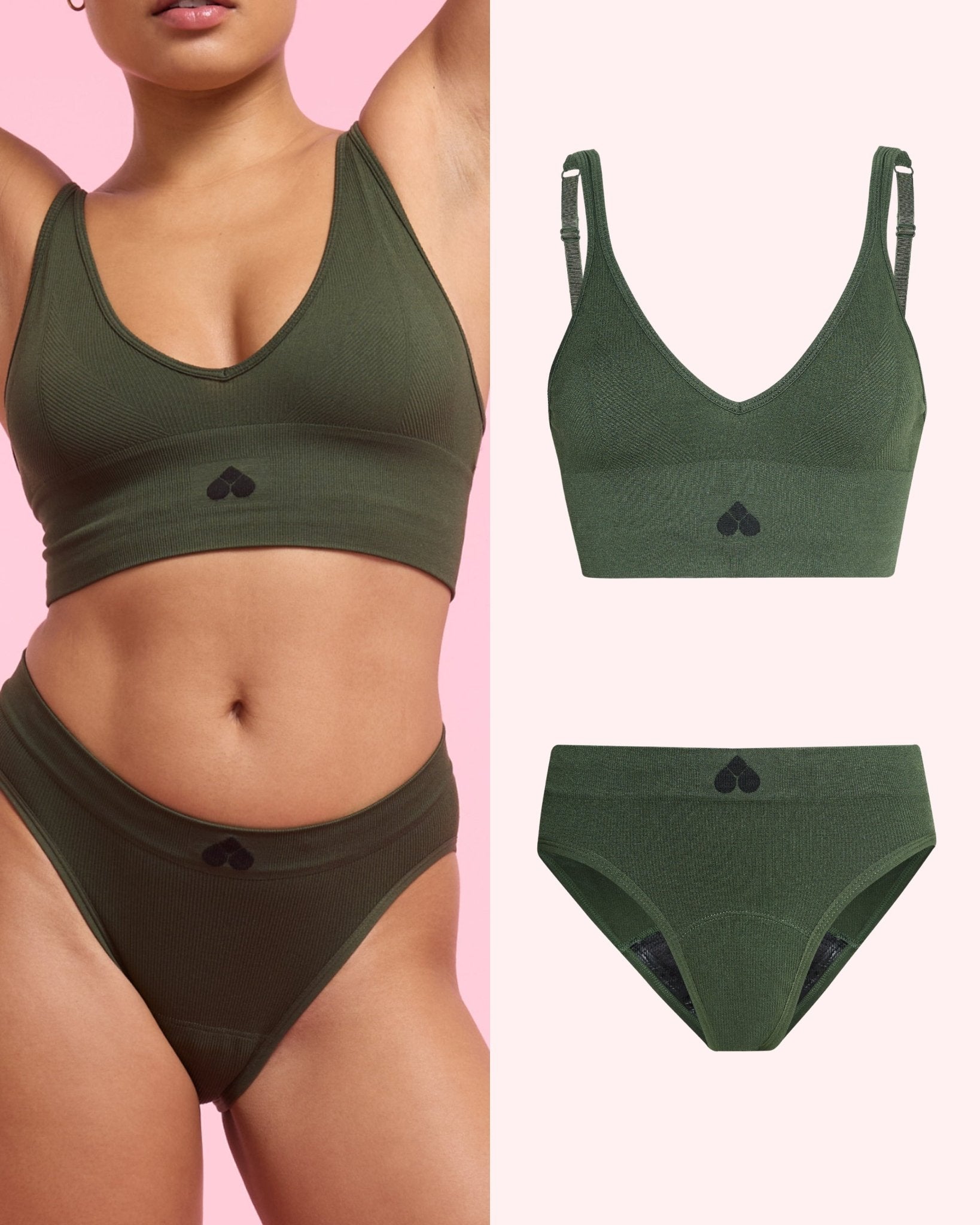 the-female-company-seamless-rib-bralette-extra-strong-slip-set image 1