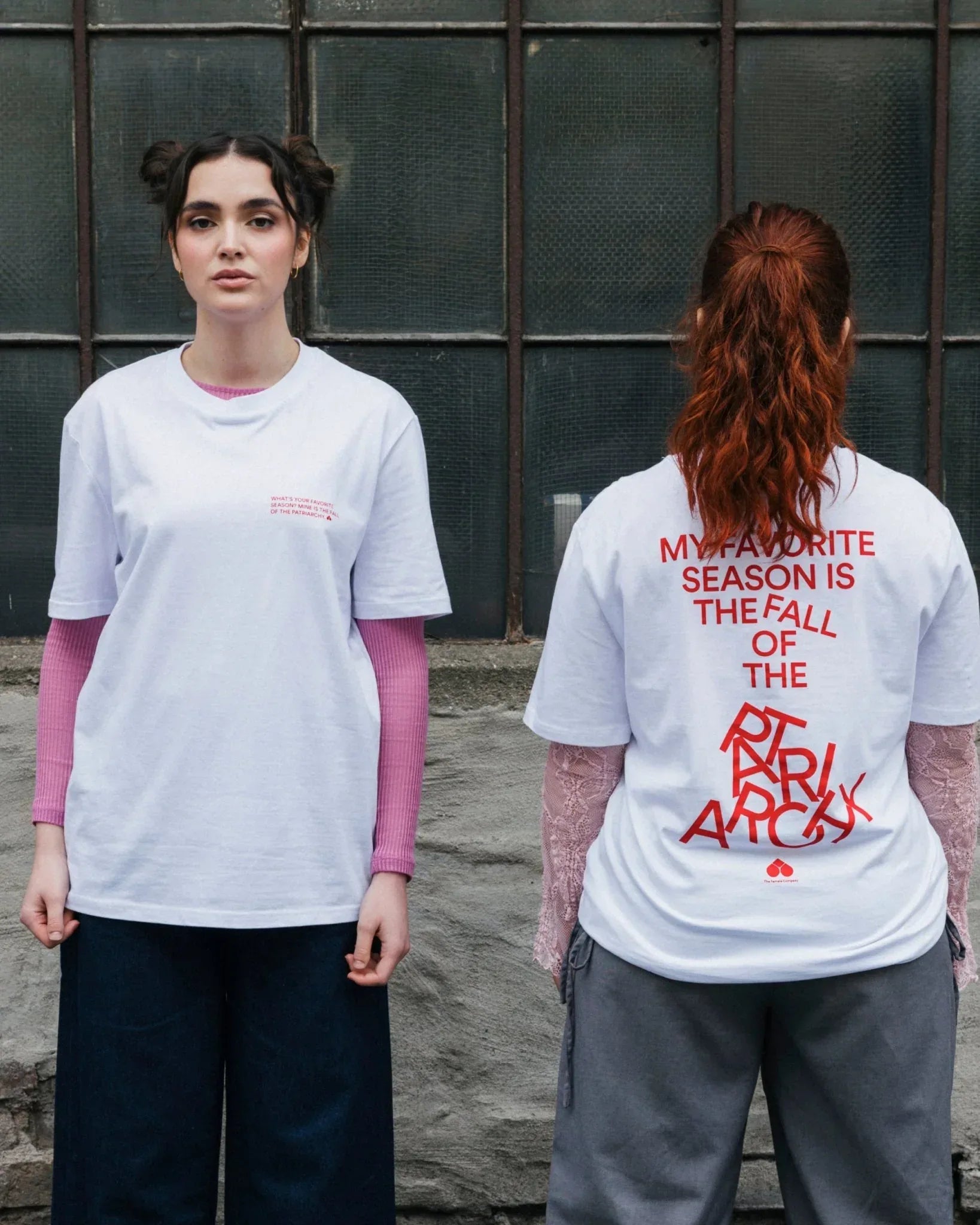 the-female-company-fall-of-the-patriarchy-t-shirt-statement-shirt image 7
