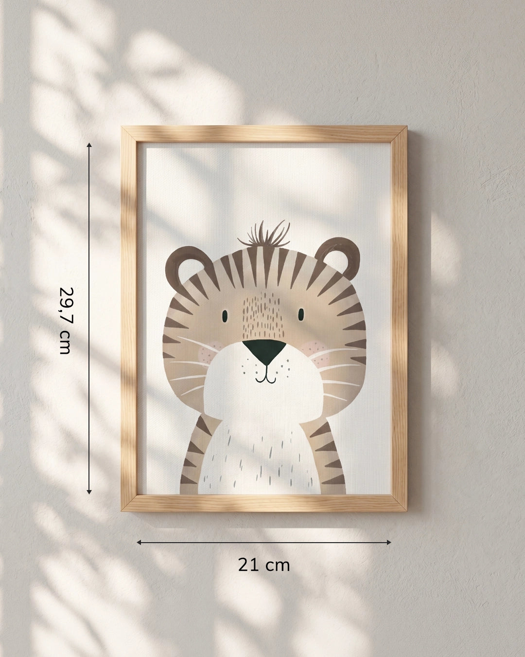 mylily-wild-animals-kinderzimmer-poster-set-b-r-fuchs-l-we-tiger-4er-set image 6