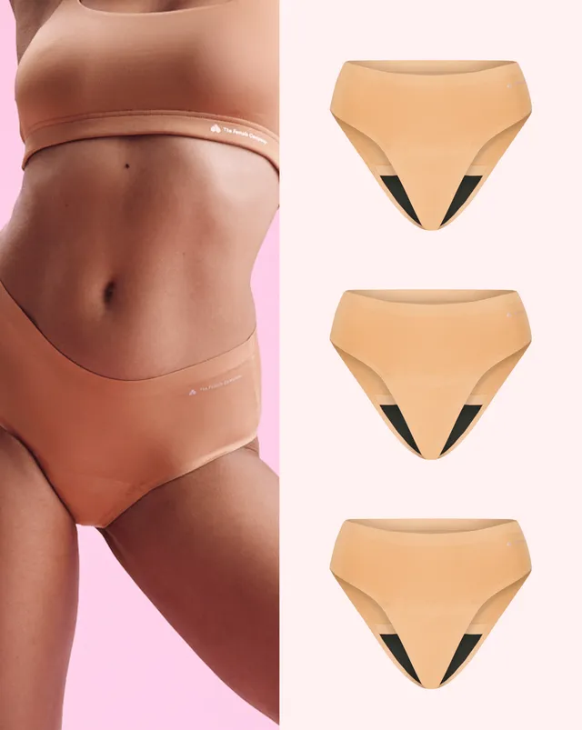 the-female-company-seamless-slip-multipack-3x-period-panty image 1