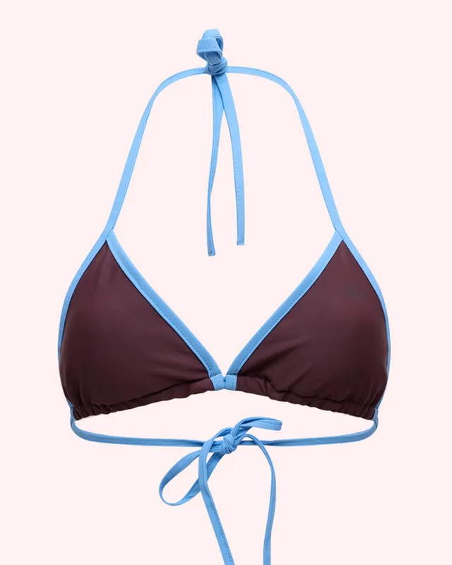 the-female-company-bikinitop-triangle-period-swimwear image 1