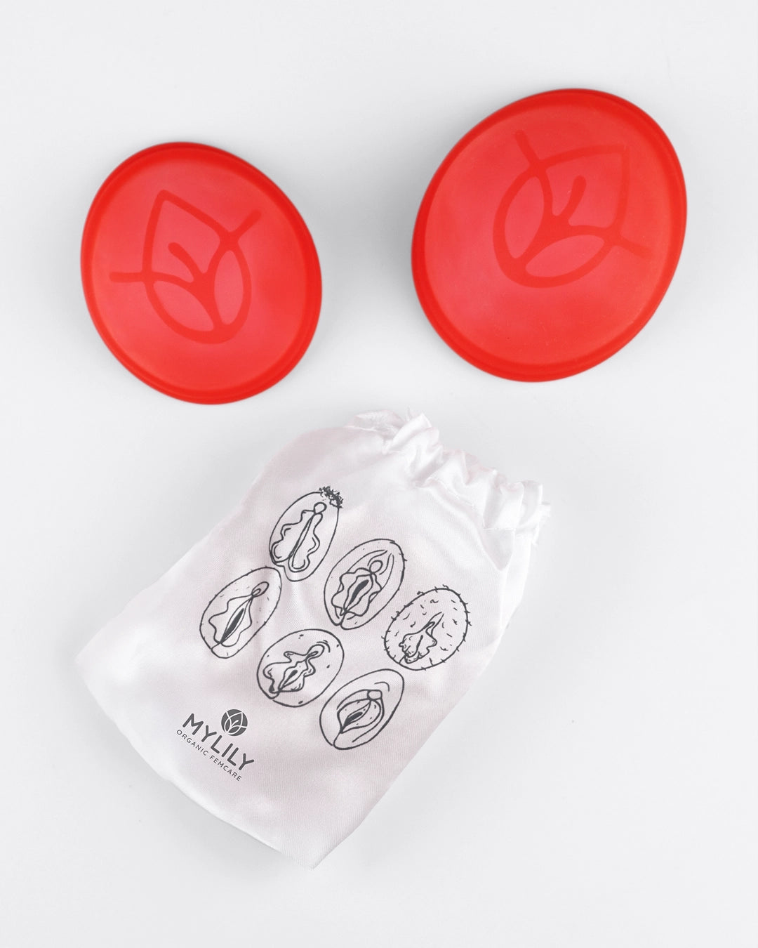 mylily-menstruationsdisk-s-l-2er-set-mit-beutel image 2