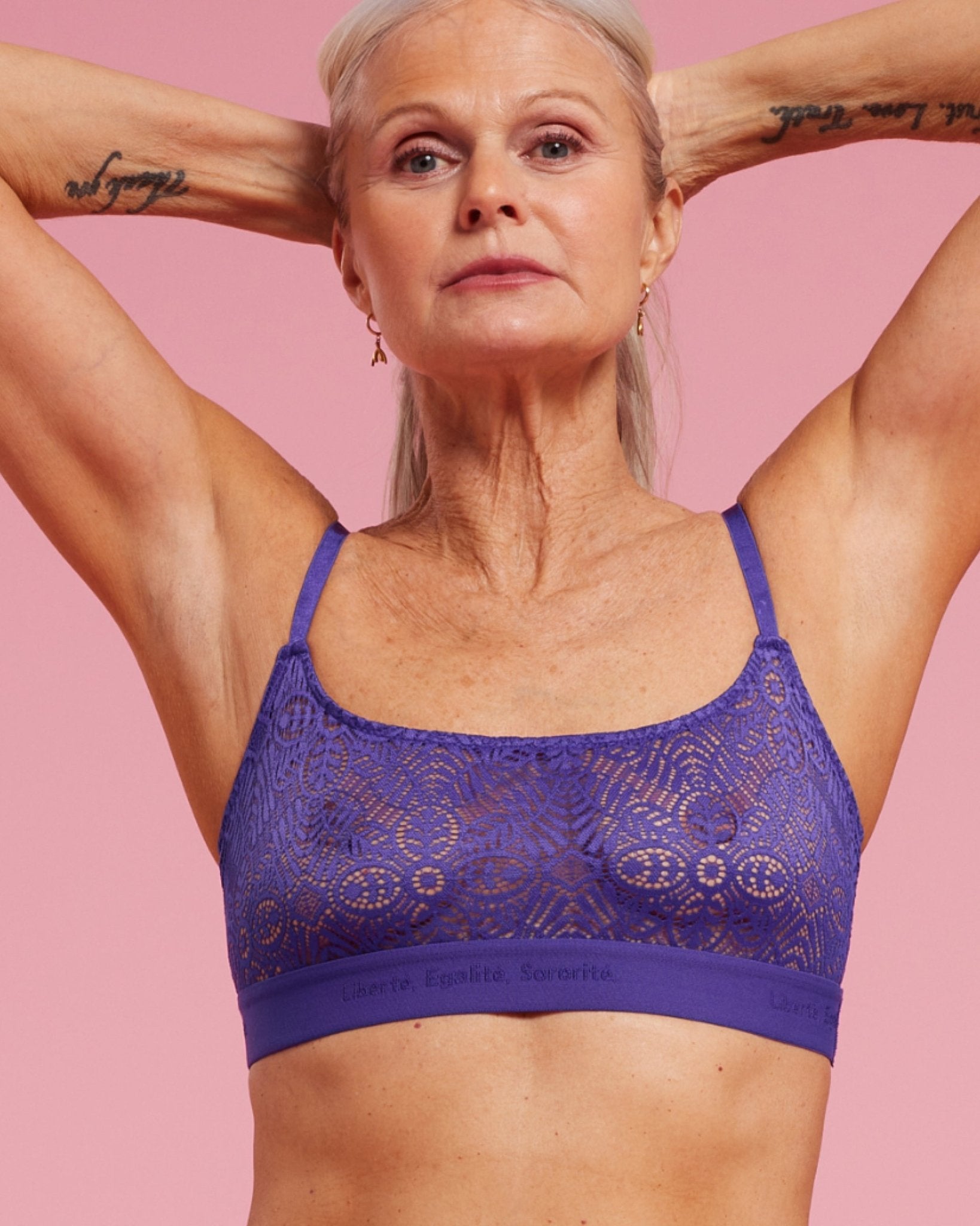the-female-company-bralette-lace-bright-violet image 3