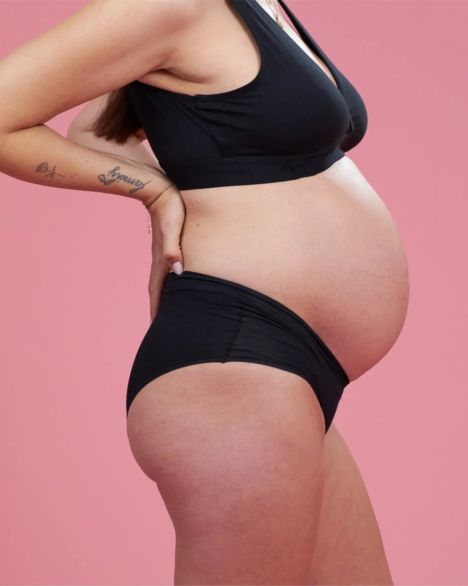 the-female-company-femgrow-slip-schwangerschaftsslip-in-schwarz image 2