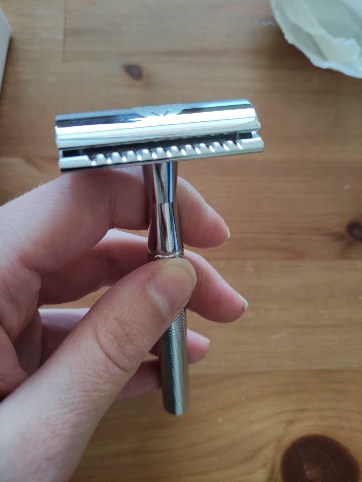 Gute Rasur, braucht Übung