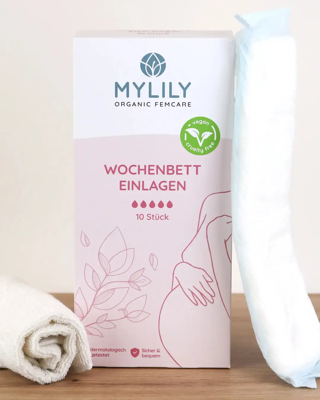 mylily-wochenbett-einlagen-saugstark-400-ml-atmungsaktiv image 2