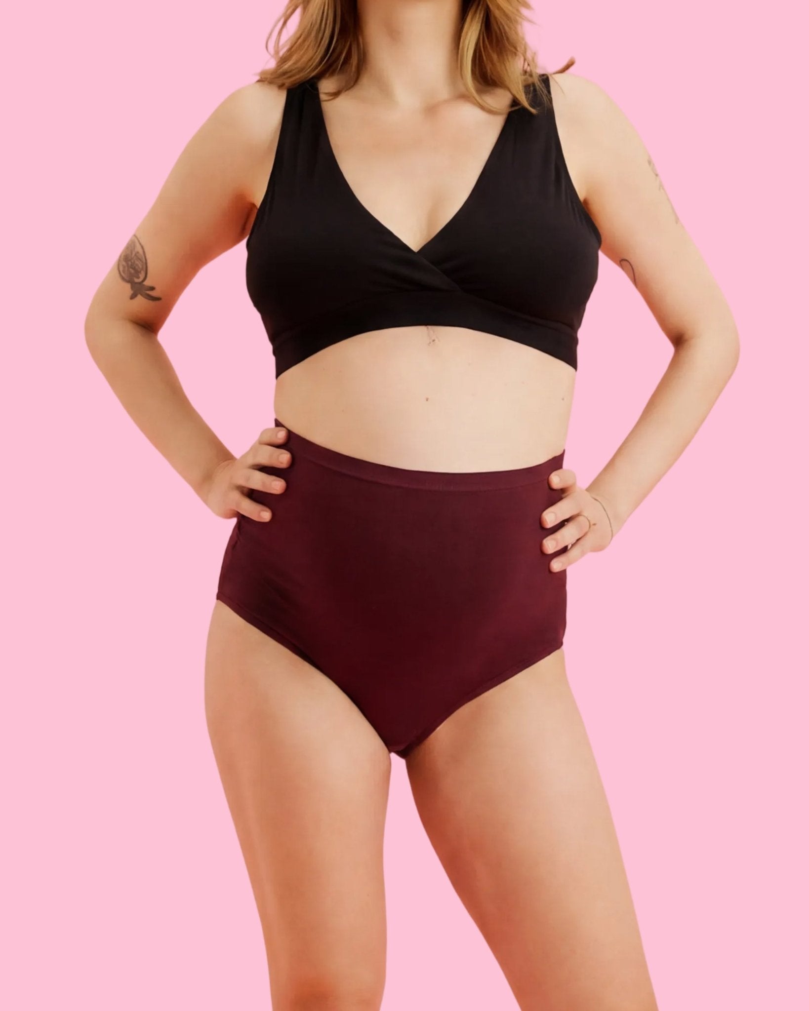 the-female-company-femgrow-high-waist-schwangerschaftsslip-burgundy image 3