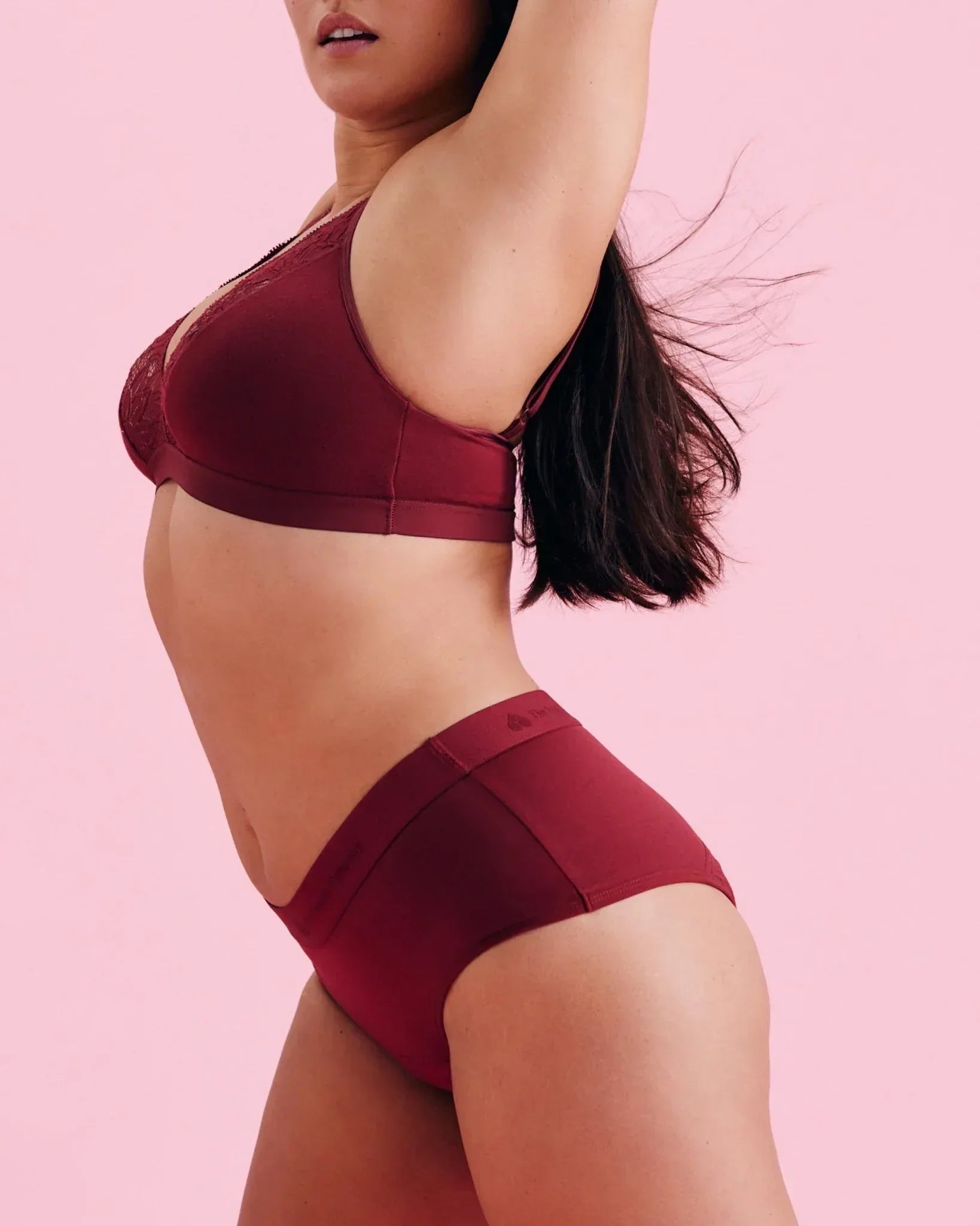 the-female-company-hipster-extra-strong-period-panty-cherry image 7