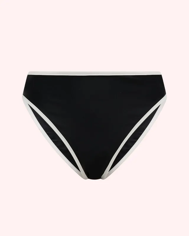 the-female-company-slip-high-waist-bademode-schwarz image 1