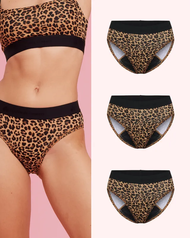 the-female-company-multipack-3x-cotton-slip-leo-bio-baumwolle-period-panty image 1