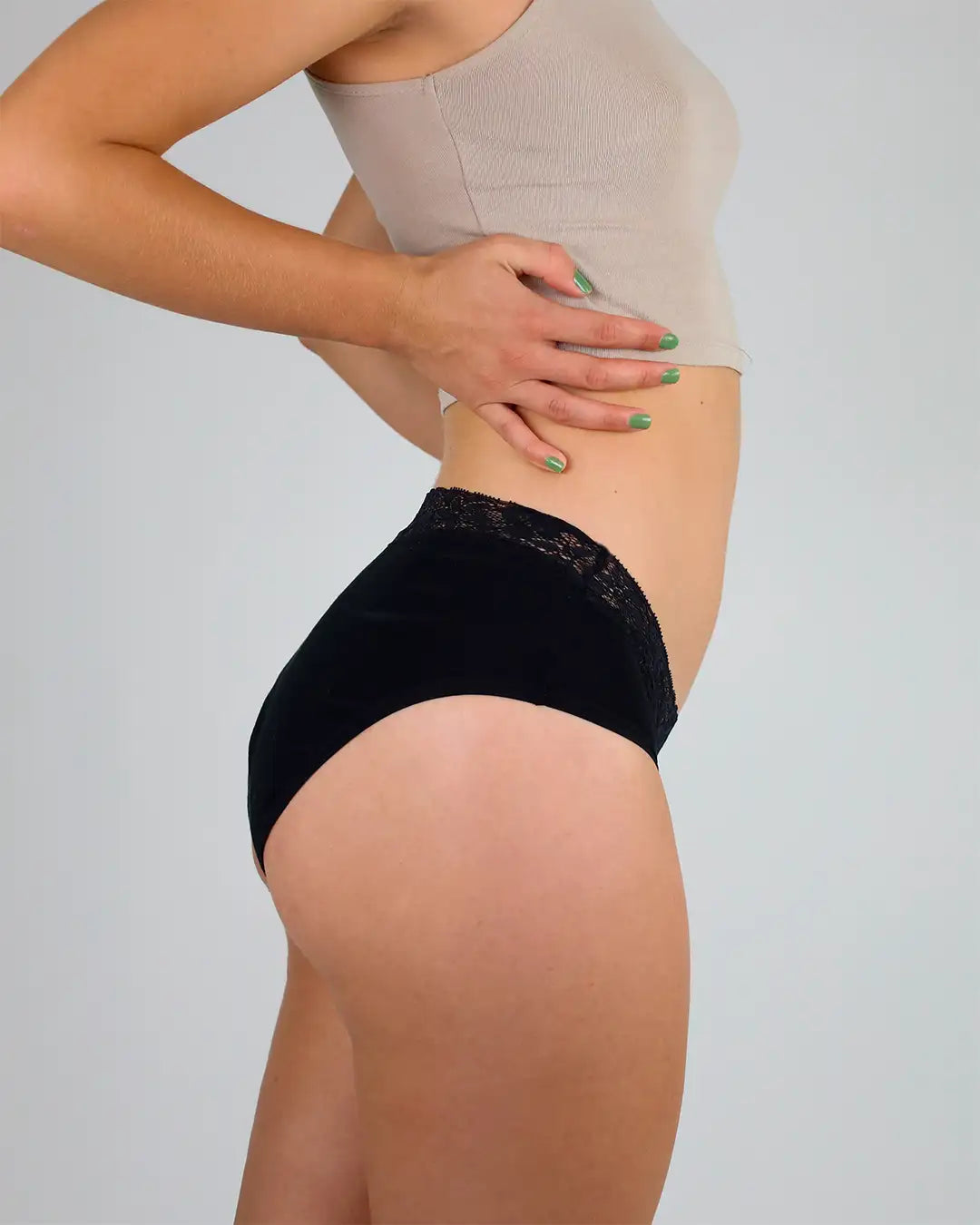 mylily-hipster-periodenunterw-sche-mit-spitze-hohe-saugkraft image 2